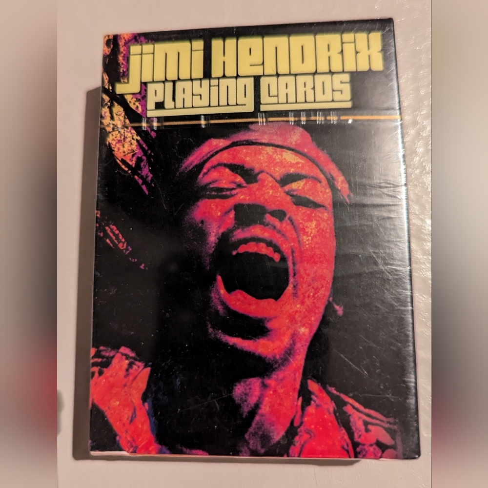 Jimi Hendrix playing cards sealed and unopened